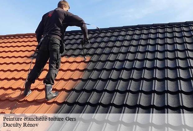 Peinture étanchéité toiture 32 Gers  Duculty Rénov
