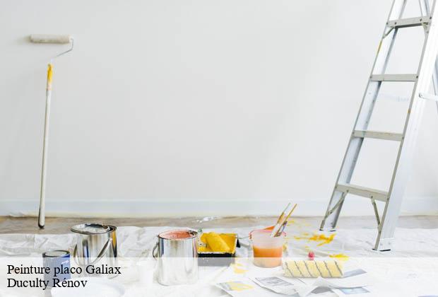 Peinture placo  galiax-32160 Duculty Rénov