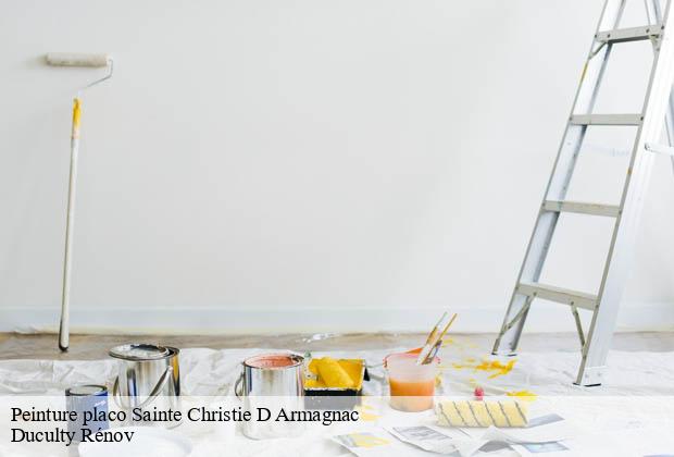 Peinture placo  sainte-christie-d-armagnac-32370 Duculty Rénov