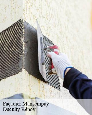 Façadier mansempuy-32120 Duculty Rénov
